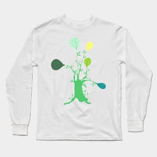 GIANT LEAVES Long Sleeve T-Shirt